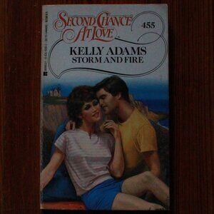 Vintage Second Chance at Love "Storm and Fire" Paperback Book